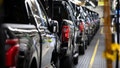 New Ford F-150 trucks go through the assembly line at the Ford Dearborn Plant on April 11, 2024 in Dearborn, Michigan. - Fox News