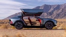 The gull doors opening on Cadillac's all-electric concept car, the Elevated Velocity.  - Fox Business News