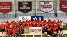 Service members take photo at USAA 'Salute to Service' NFL Boot Camp. - Fox Business News