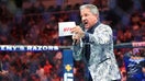 Jul 19, 2025; New Orleans, Louisiana, UNITED STATES; Bruce Buffer announces before Michael Johnson (red gloves) fights against Daniel Zellhuber (blue gloves) during UFC 318 at Smoothie King Center. - Fox Business News
