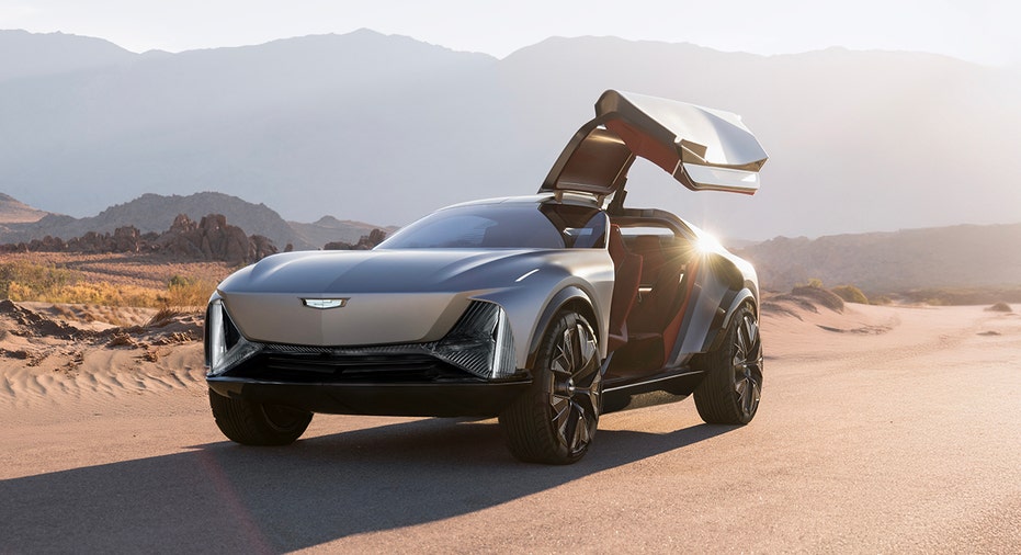 Cadillac's all-electric concept car, the Elevated Velocity
