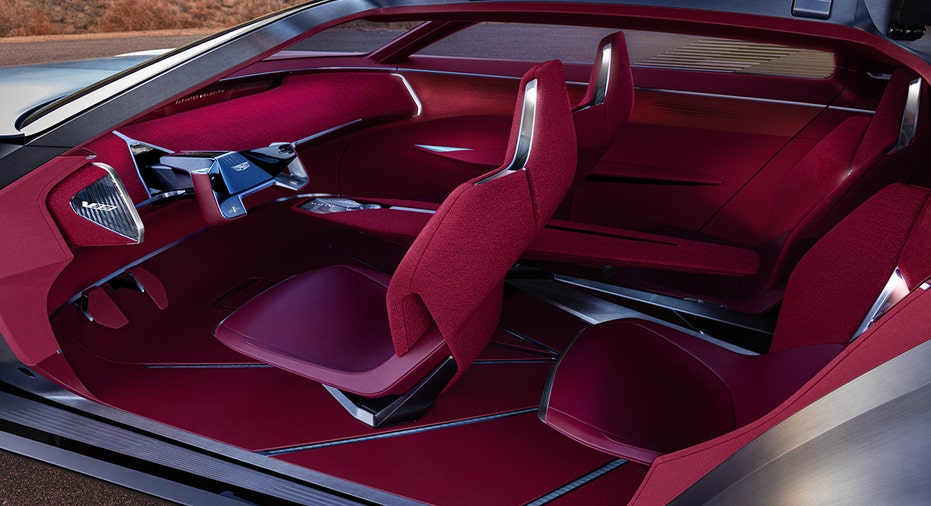 Cadillac's all-electric concept car, the Elevated Velocity