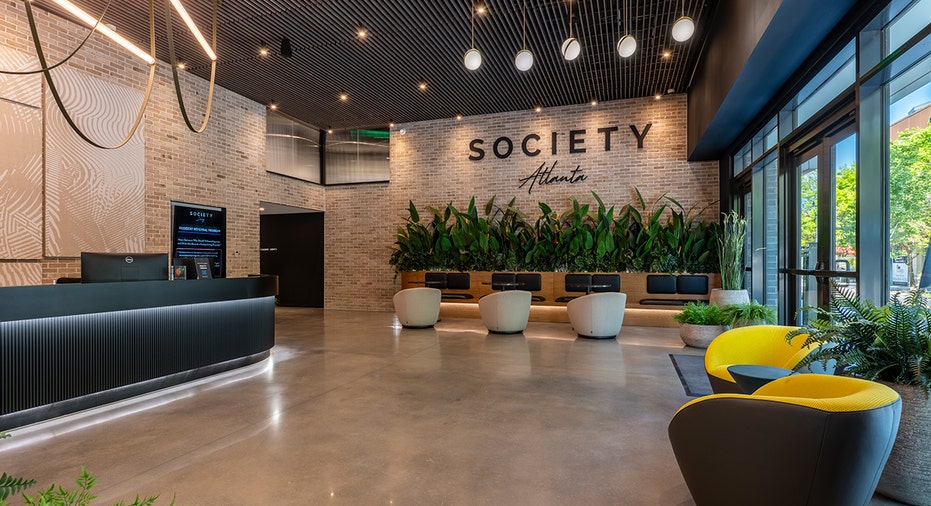 Society Atlanta lobby and waiting area