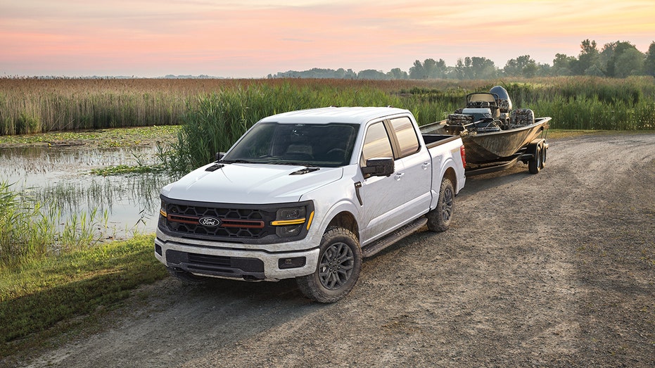 A 2025 Ford F-150 XL with the Sport Appearance Package