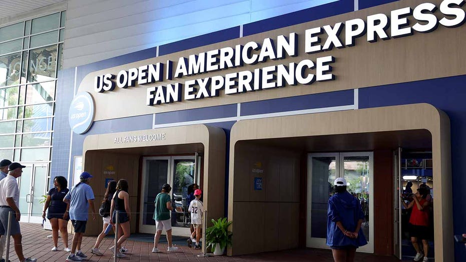 A shot of the 2025 US Open American Express Fan Experience in New York.