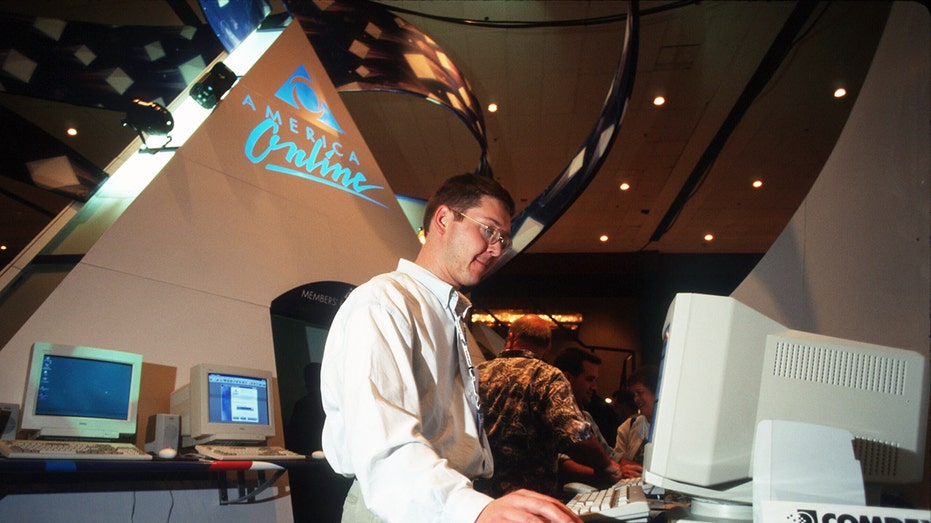 Retro AOL user