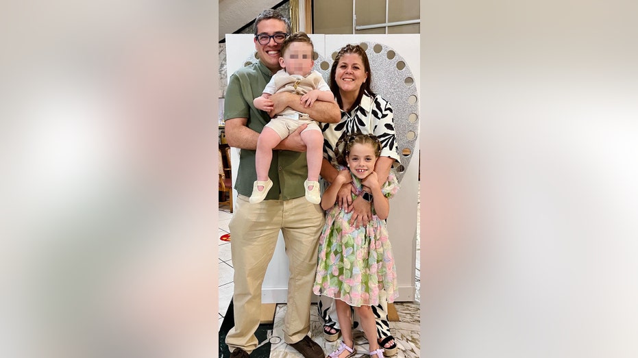 Calena Areyan Gruber and family