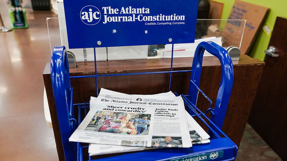 Atlanta Journal-Constitution newstand