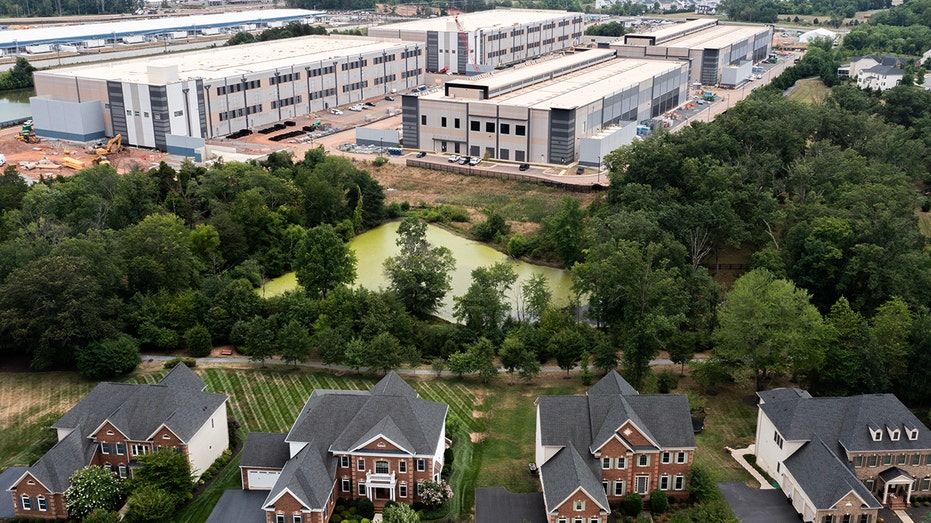 AWS data center in Virginia