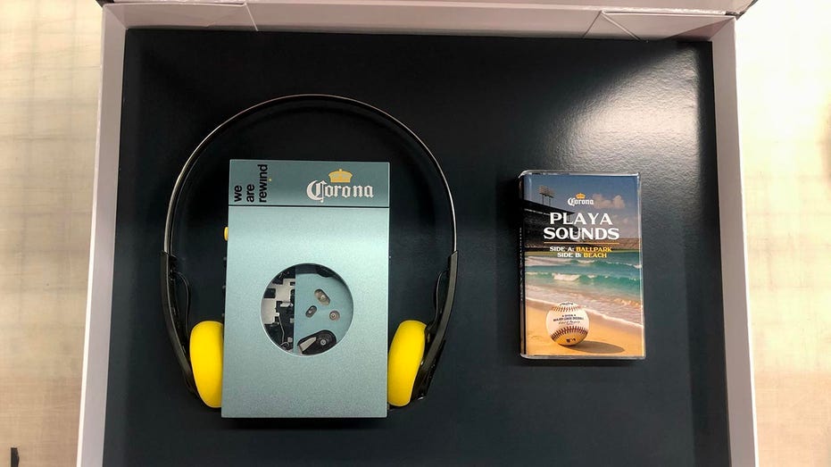 Corona's "Playa Sounds" cassette kit