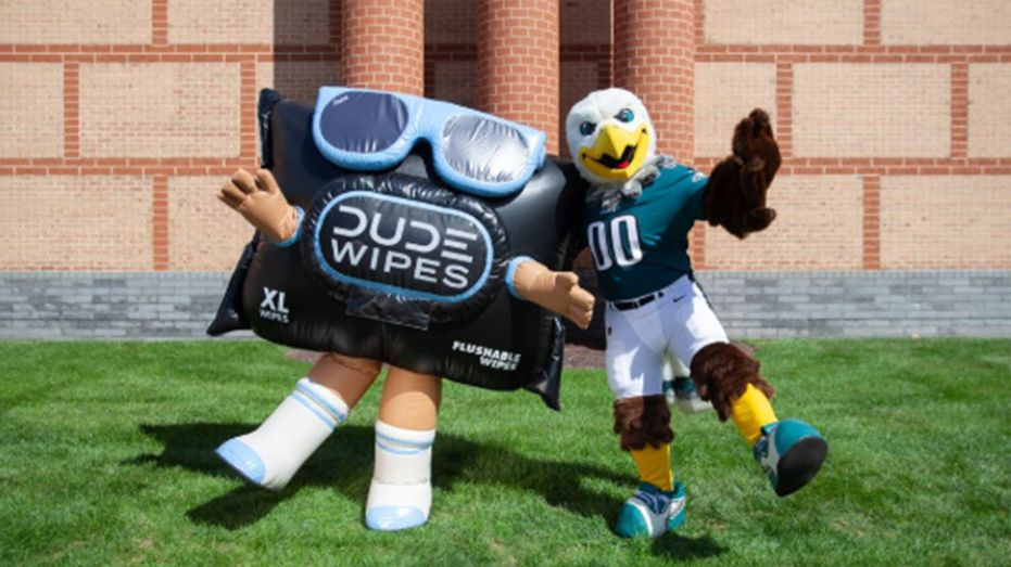 Dude Wipes Eagles