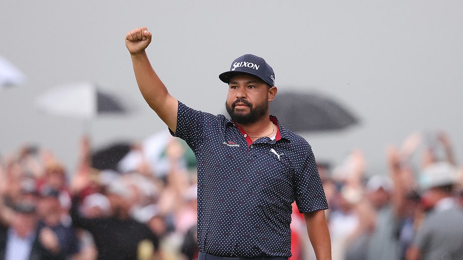 JJ Spaun at Oakmont