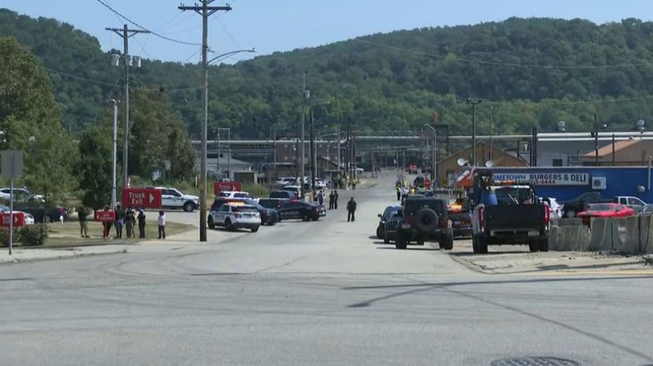 emergency vehicles at scene in Clairton, PA