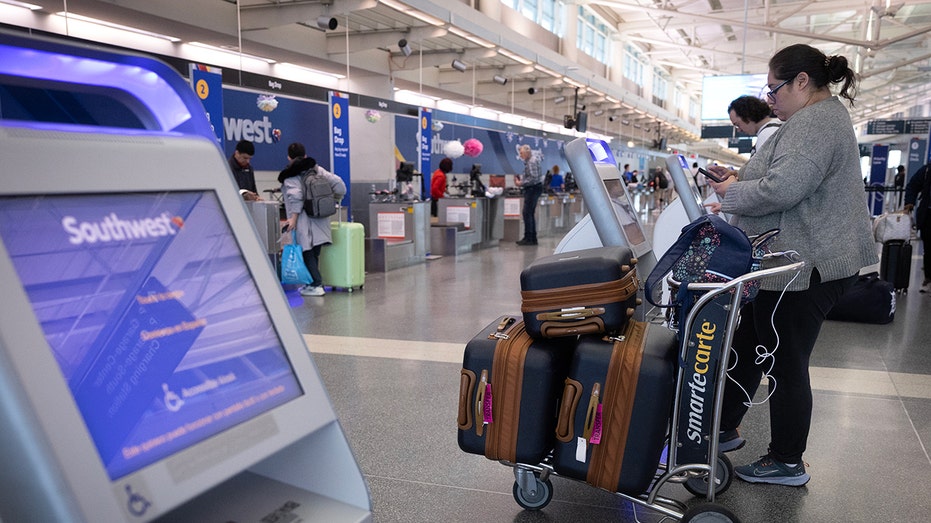 Southwest passenger at Midway Airport