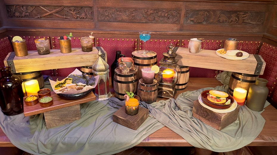 The Beak and Barrel food and drink offerings