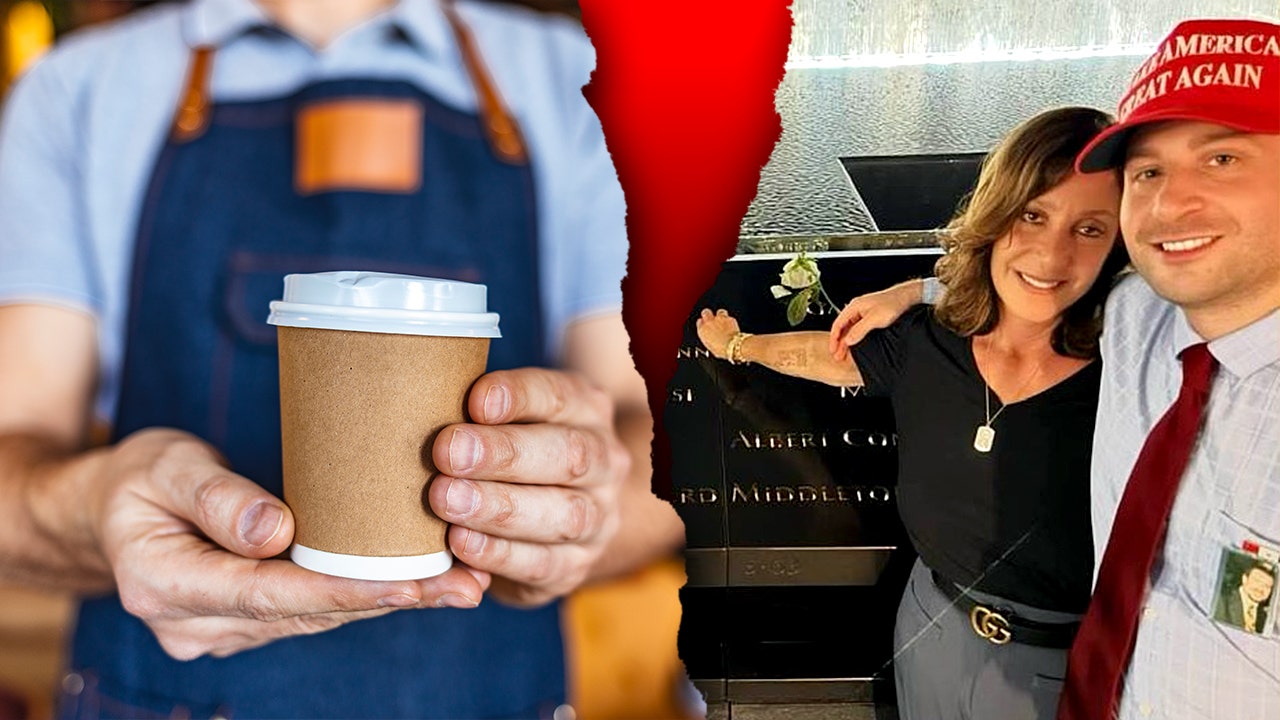New Jersey man in MAGA hat snubbed by barista at NYC cafe while on way to honor 9/11 father