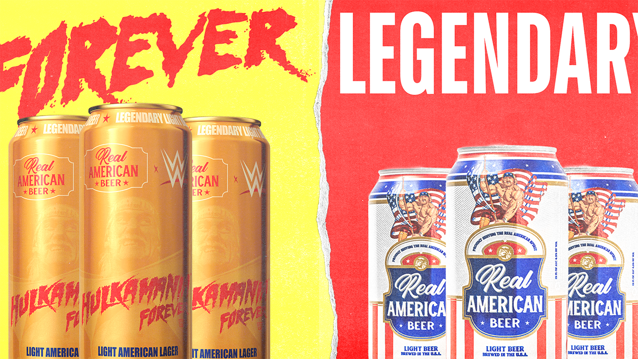 Real American Beer collaborates with WWE for special Hulk Hogan collectible can: ‘Hulkamania forever’