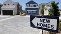 Newly constructed single-family homes are shown for sale in Encinitas, California, on July 31, 2019. - Fox News