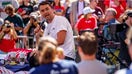 OREM, UTAH - SEPTEMBER 10:  Charlie Kirk speaks at Utah Valley University on September 10, 2025 in Orem, Utah.  Kirk, founder of Turning Point USA, was speaking at his "American Comeback Tour" when he was shot in the neck and killed.  (Photo by Trent Nelson/The Salt Lake Tribune/Getty Images) - Fox Business News