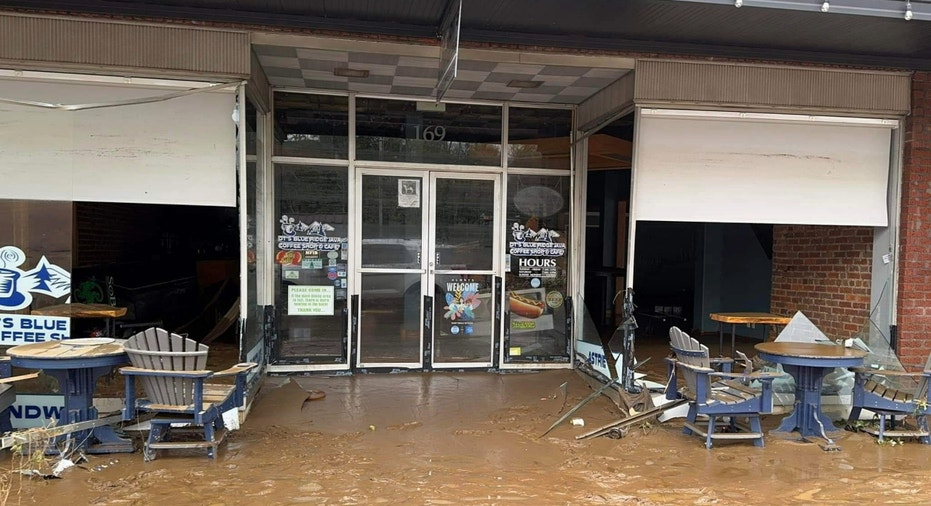 DT's Blue Ridge Java in the aftermath of Hurricane Helene.