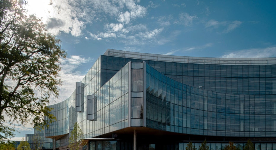 Ford's new world headquarters building.
