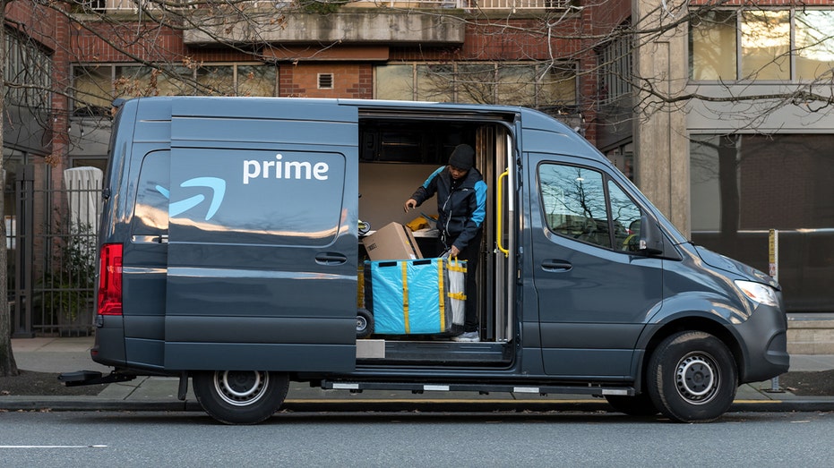 Amazon Prime van