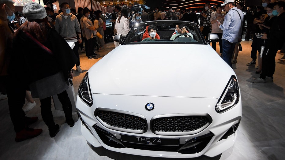 BMW Z4 on display in China