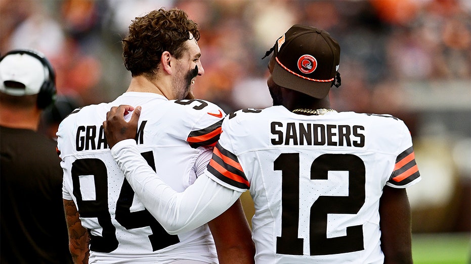 Mason Graham and Shedeur Sanders
