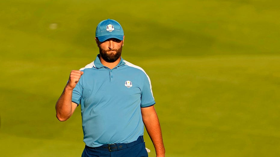 Jon Rahm fist pump