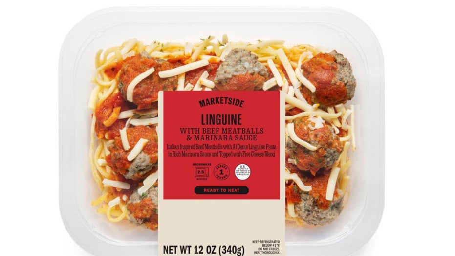 Marketside linguine nad meatballs