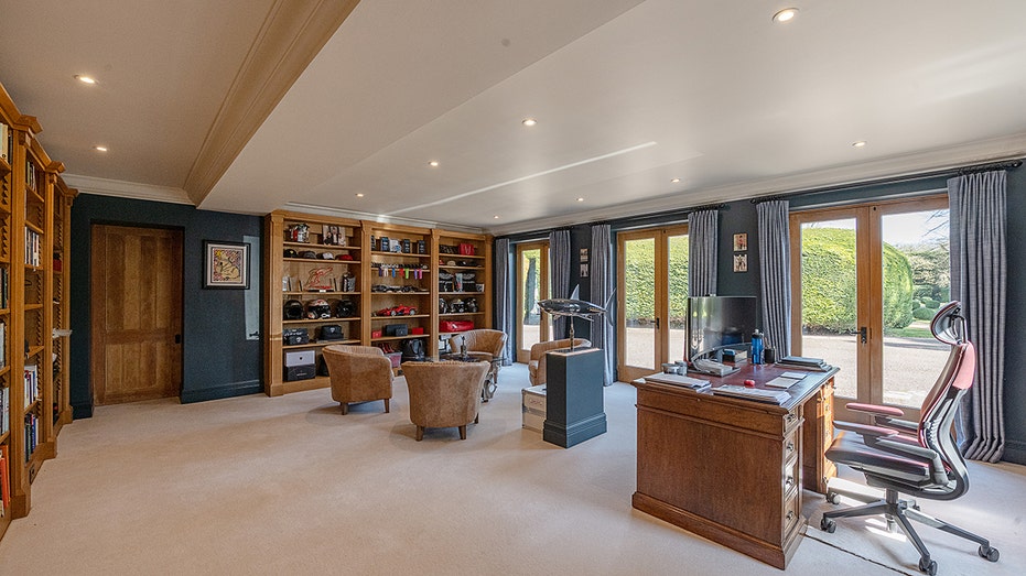 Home is also a library of low-quality licenses to the roof.