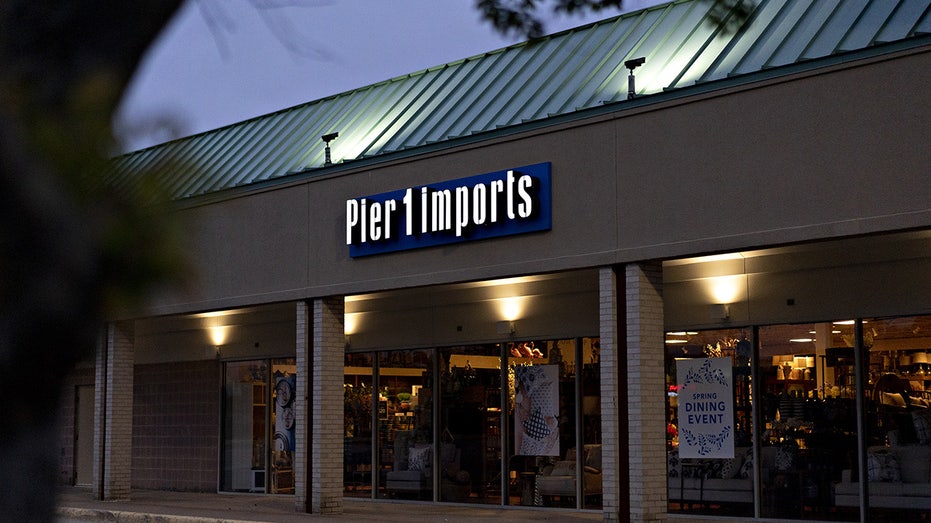 A closed Pier 1 Imports Inc. store stands in Fairfax, Virginia, U.S., on Thursday, May 21, 2020.