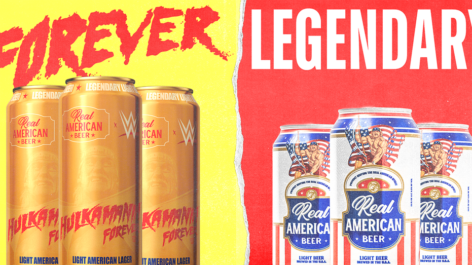Real American Beer 'Hulkamania Forever' can