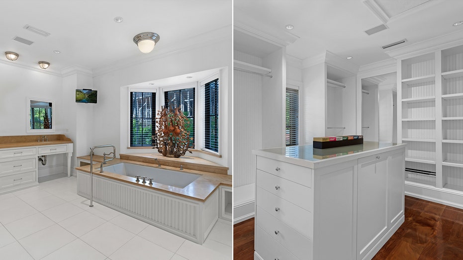 The primary bedroom features an ensuite bathroom and walk-in closet.