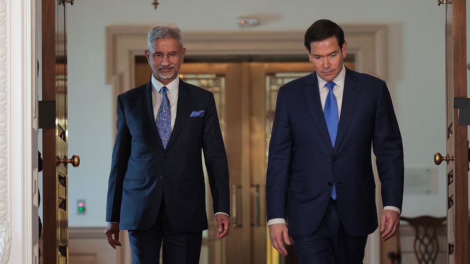 Marco Rubio meets with India's External Affairs Minister Subrahmanyam Jaishankar