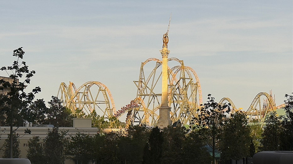 Stardust Racers can be seen from Helios at Universal Epic Universe