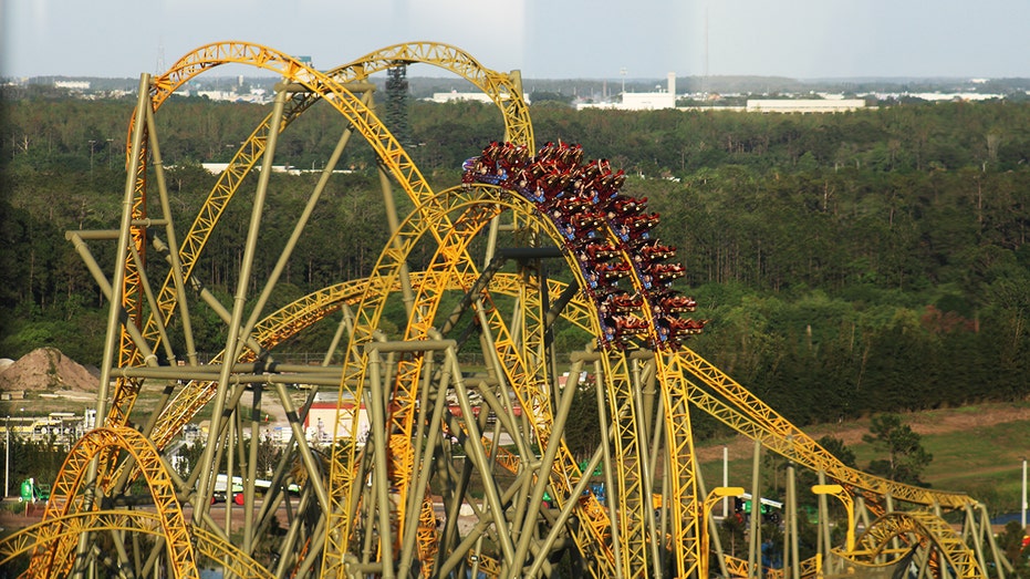 Stardust Racers seen from atop Helios