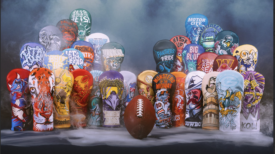 Swag Golf Headcovers of all 32 NFL teams