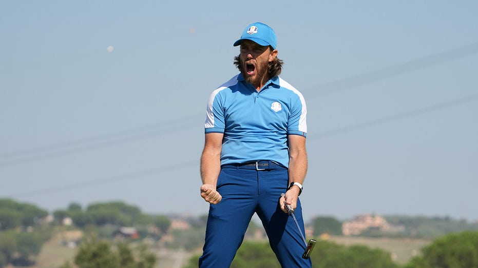 Tommy Fleetwood hyped up