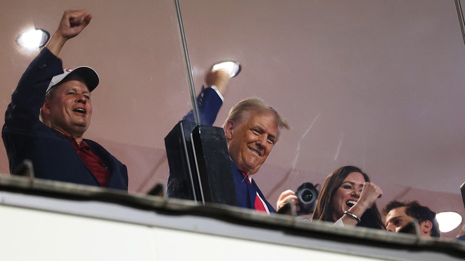 Trump at Alabama game