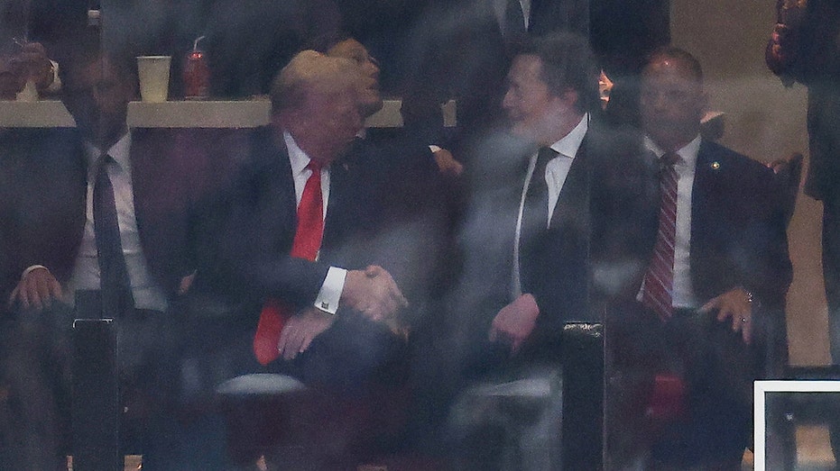 Musk, Trump come together at Charlie Kirk memorial
