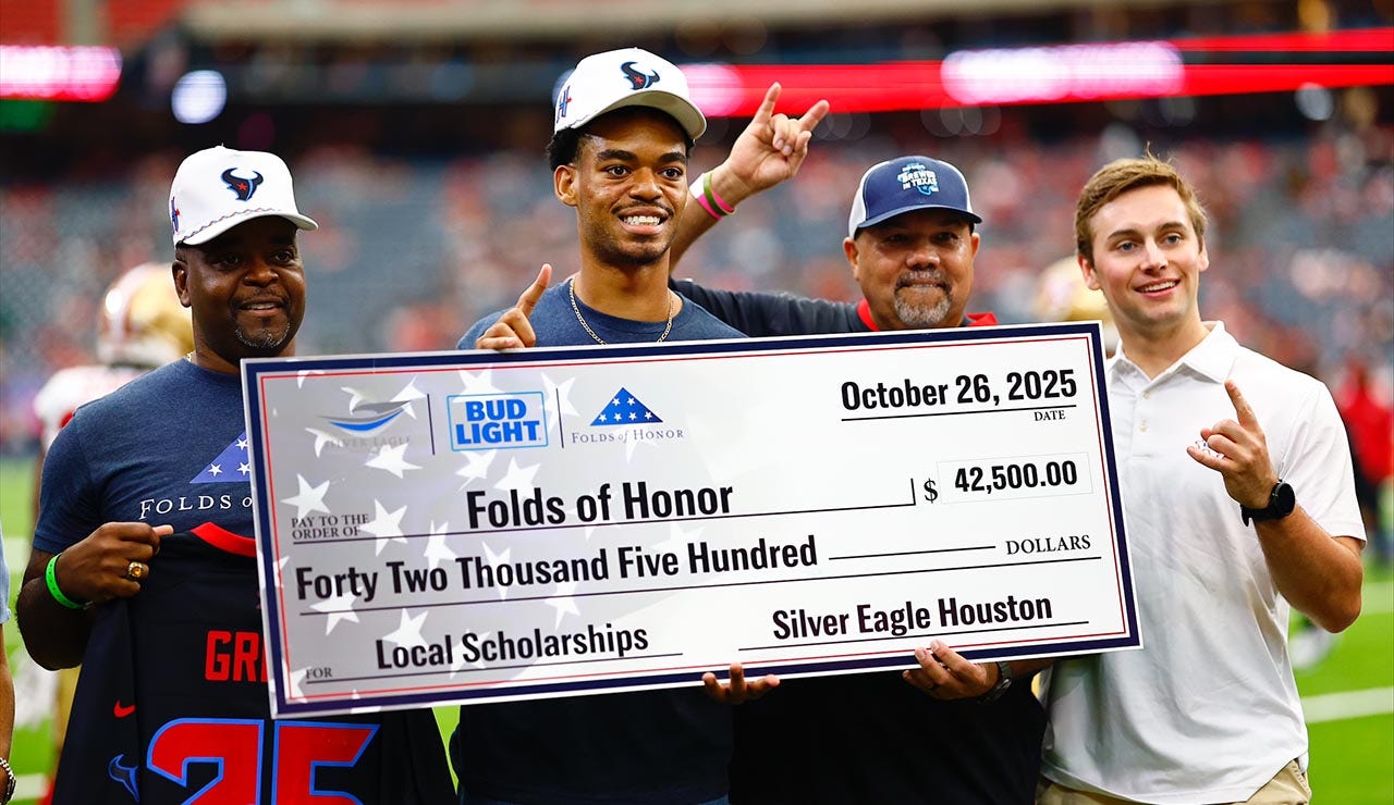 Anheuser-Busch boosts Folds of Honor with new donations across major sports events for First Responders Day Anheuser-Busch boosts Folds of Honor with new donations across major sports events for First Responders Day