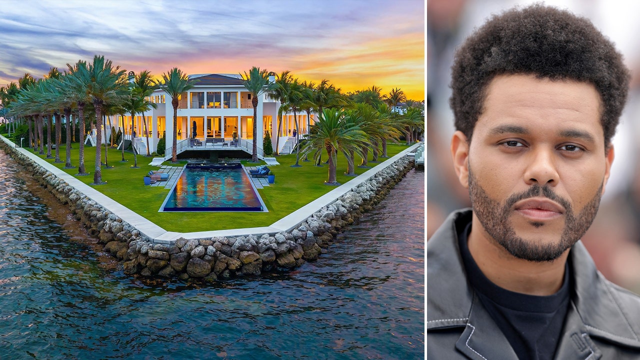 The Weeknd drops .9M on waterfront mansion in exclusive Florida enclave, breaking local record