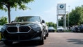 BMW vehicles are displayed for sale on a lot at the BMW of South Austin dealership on May 16, 2025, in Austin, Texas. - Fox News