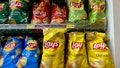 SAN ANSELMO, CALIFORNIA - JANUARY 29: Bags of Lay's Classic potato chips are displayed at a grocery store on January 29, 2025 in San Anselmo, California. The F.D.A. has upgraded a recall of over 6,000 bags of Frito-Lay Lay&rsquo;s Classic Potato Chips to a Class I recall, the agency's highest level of severity, to warn consumers of potentially serious or even deadly consequences from consuming the product which could contain undeclared milk. - Fox News