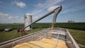 DWIGHT, IL - JUNE 13: Farmer John Duffy loads soybeans from his grain bin onto a truck before taking them to a grain elevator on June 13, 2018 in Dwight, Illinois. U.S. soybean futures plunged today with renewed fears that China could hit U.S. soybeans with retaliatory tariffs if the Trump administration follows through with threatened tariffs on Chinese goods. - Fox News