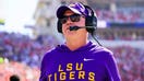Head coach Brian Kelly of the LSU Tigers in action against the Ole Miss Rebels at Vaught-Hemingway Stadium on Sept. 27, 2025 in Oxford, Mississippi. - Fox Business News