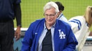 Los Angeles Dodgers co-owner Mark Walter looks on in the eighth inning between the Toronto Blue Jays and the Los Angeles Dodgers during game five of the 2025 MLB World Series at Dodger Stadium.  - Fox Business News