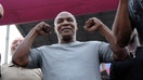 Mike Tyson attends the events marking the 50th anniversary of the "Rumble in the Jungle" in Kinshasa, the capital of the Democratic Republic of the Congo on Oct. 19, 2025. - Fox Business News
