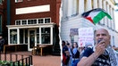 The middle eastern inspired fast casual restaurant Shouk in Washington, D.C. recently shut down after pro-Palestinian activists led a boycott against the Israeli-owned business. - Fox Business News